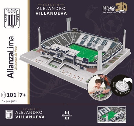 Estadio 3D Alejandro Villanueva - Producto Oficial