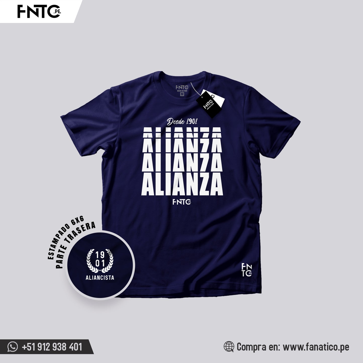 Polo Aliancista Azul Marino #AL003