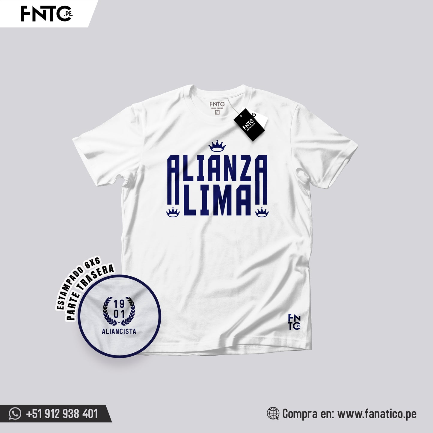 Polo Aliancista Blanco #AL001