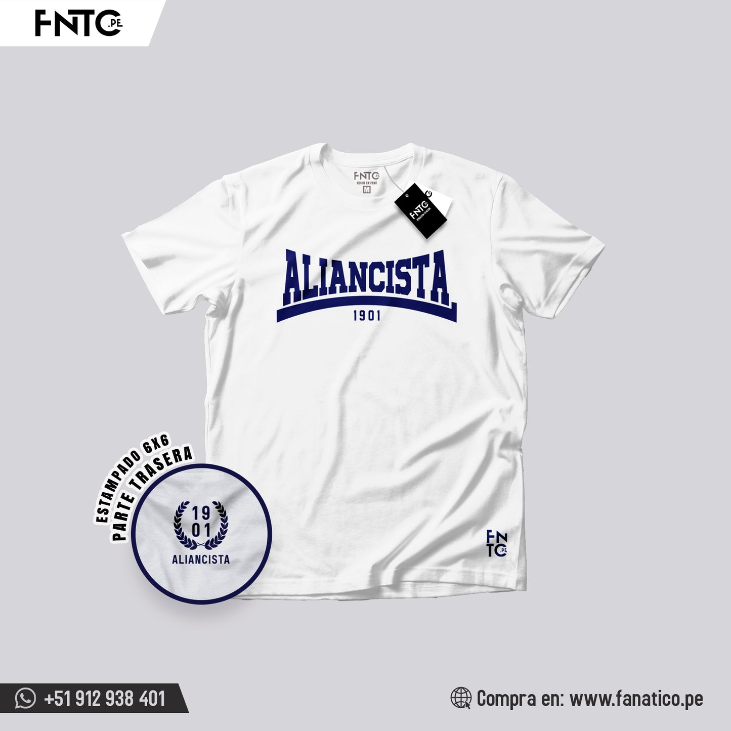 Polo Aliancista Blanco #AL002