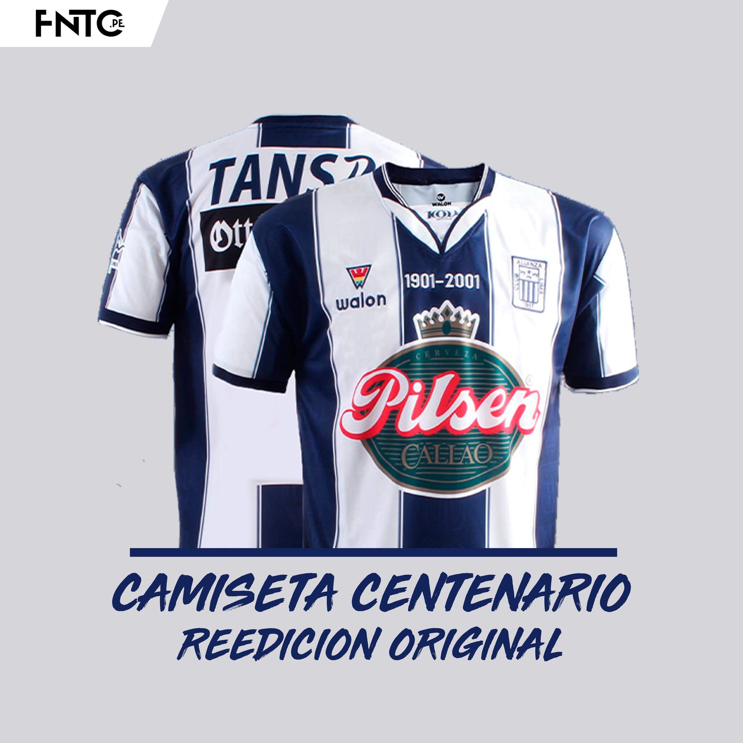 Camiseta Centenario Walon Reedición Original